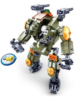 Конструктор Космические войны «Киборг», 353 детали, в пакете