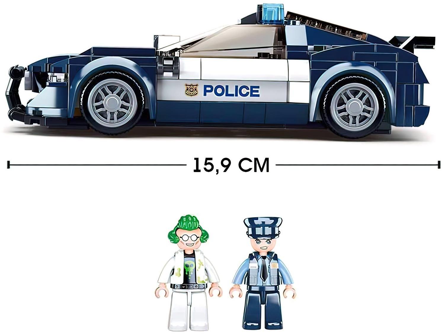 Конструктор Полиция «Погоня», 284 детали
