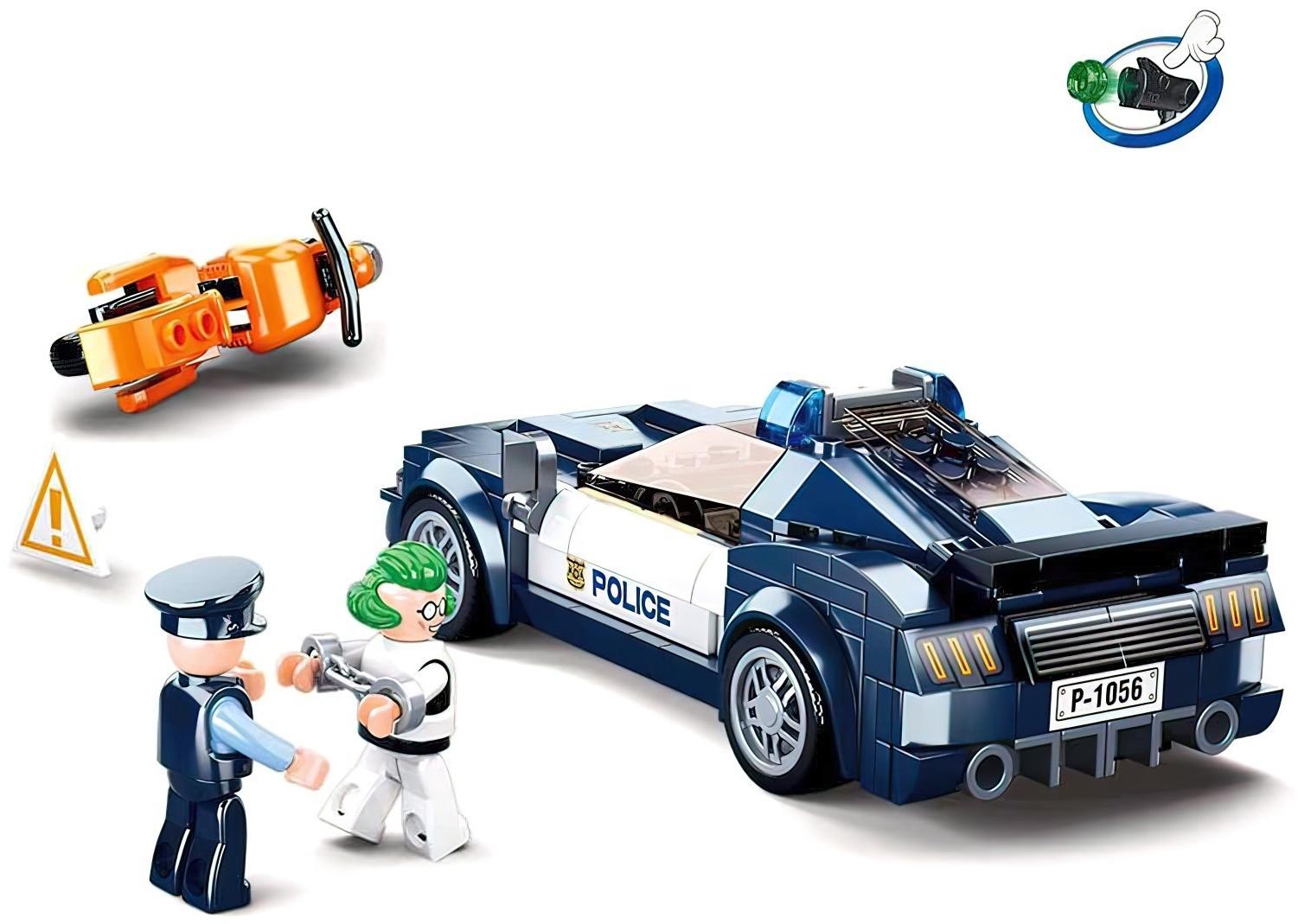 Конструктор Полиция «Погоня», 284 детали