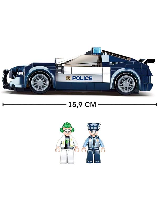 Конструктор Полиция «Погоня», 284 детали