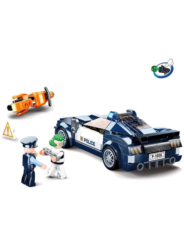 Конструктор Полиция «Погоня», 284 детали