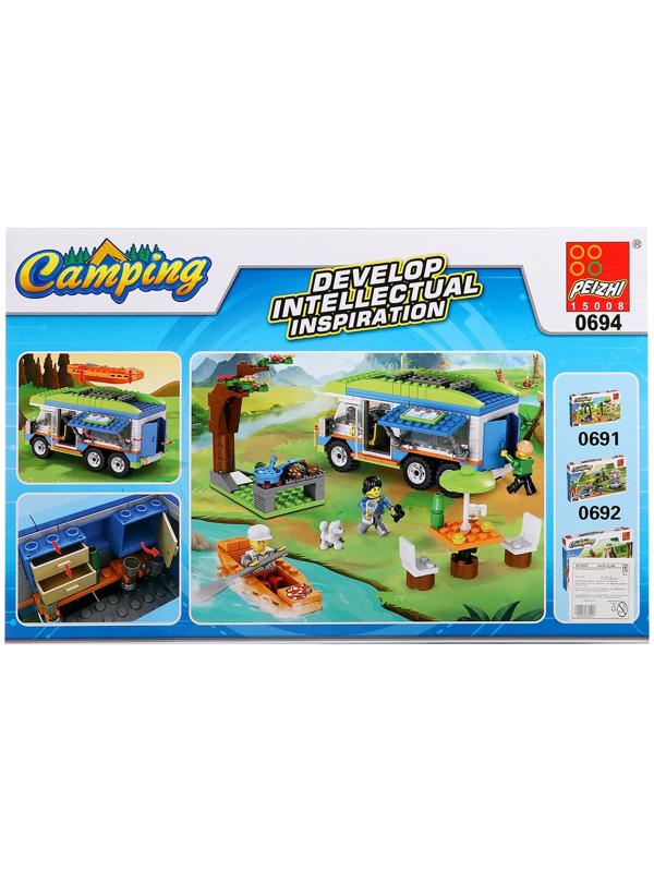 Конструктор На природе «Дом на колёсах», 343 детали