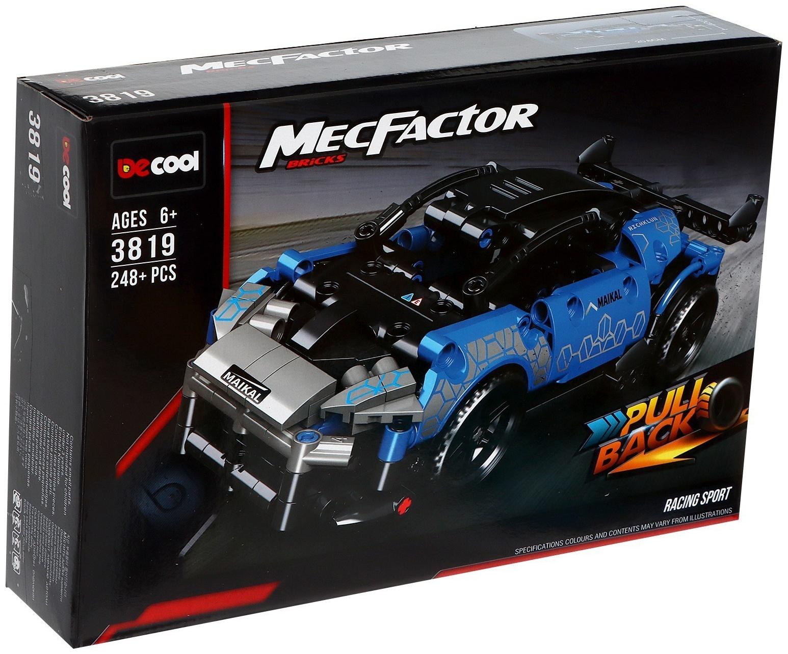 Конструктор инерционный «Наскар», 248 деталей