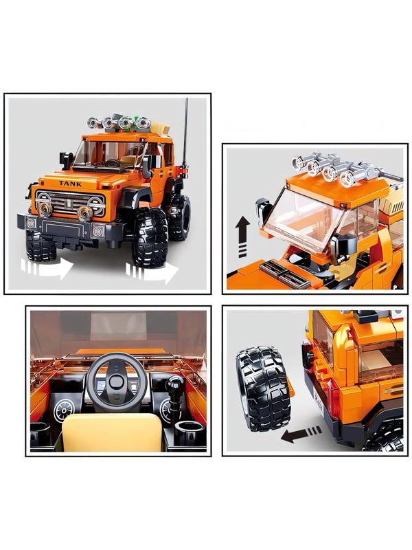 Конструктор Модельки «Внедорожник сафари», 302 детали