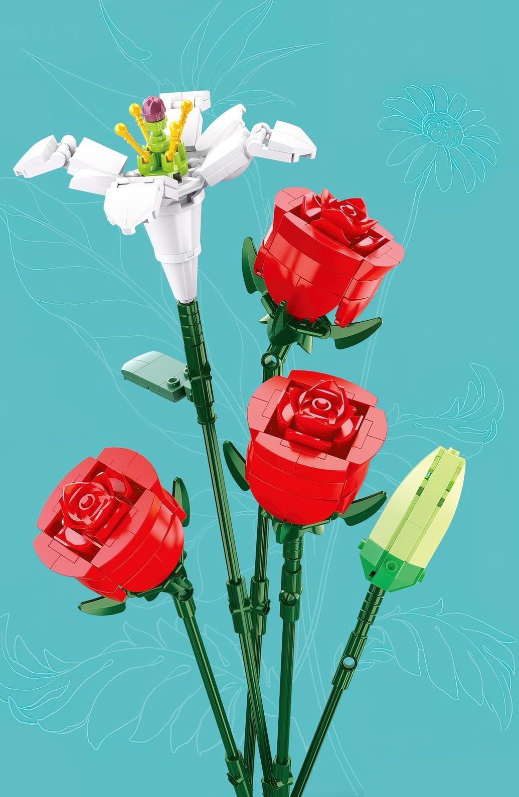 Конструктор Цветы 