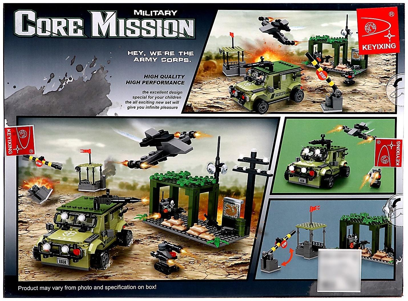 Конструктор Армия «Штурм блокпоста», 431 деталь