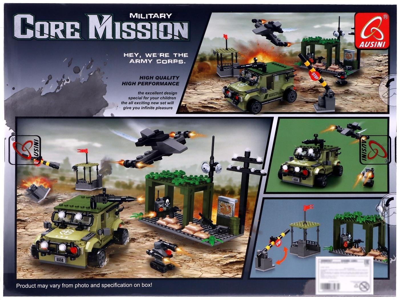 Конструктор Армия «Штурм блокпоста», 431 деталь