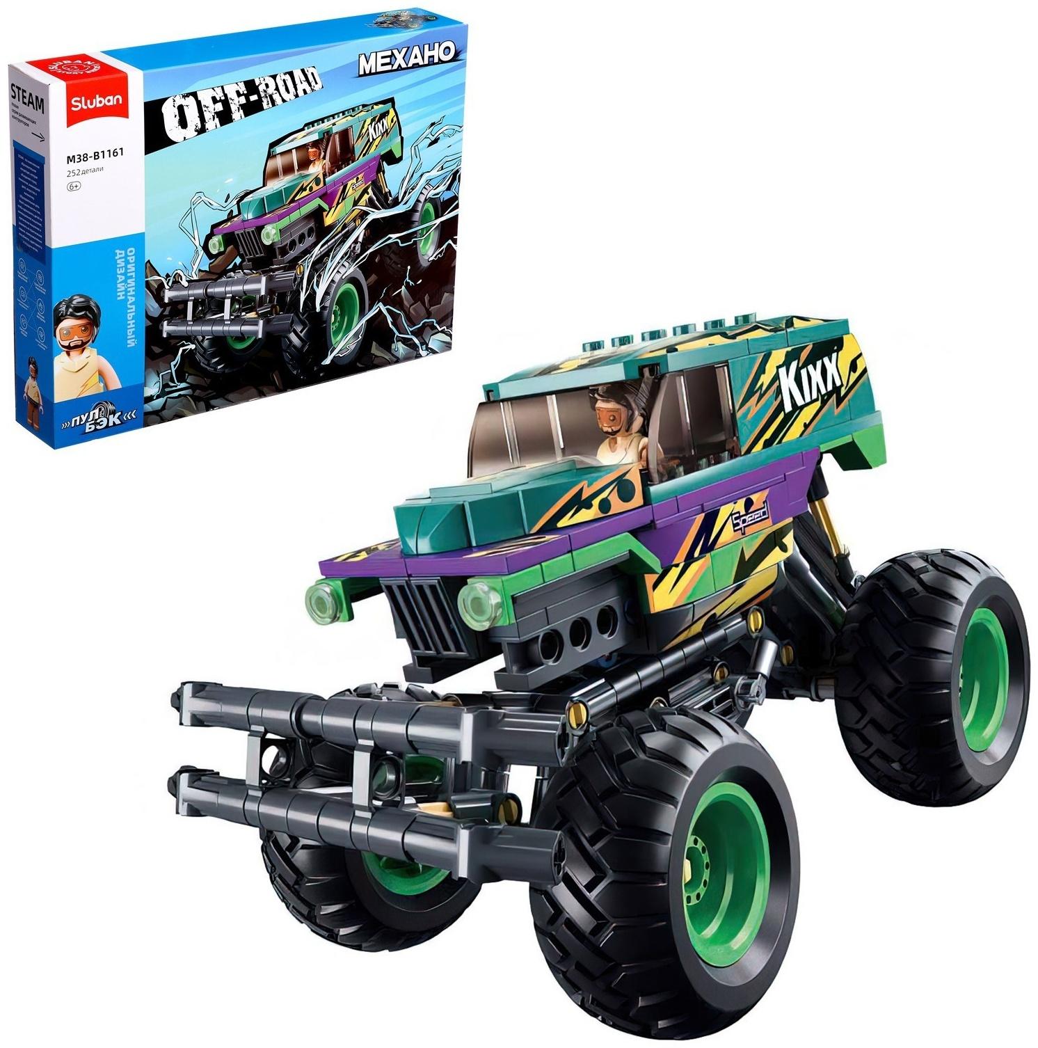 Конструктор Механо «Бигфут», инерция, 252 детали