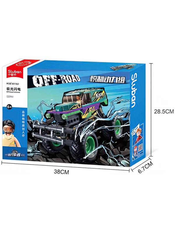 Конструктор Механо «Бигфут», инерция, 252 детали