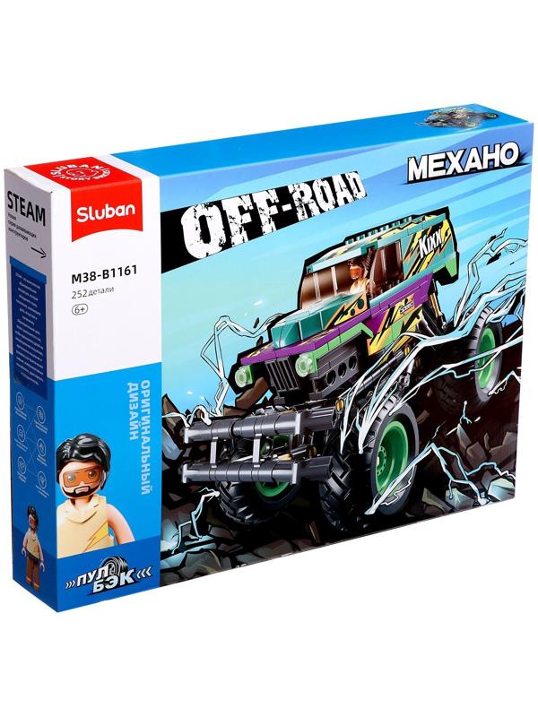 Конструктор Механо «Бигфут», инерция, 252 детали