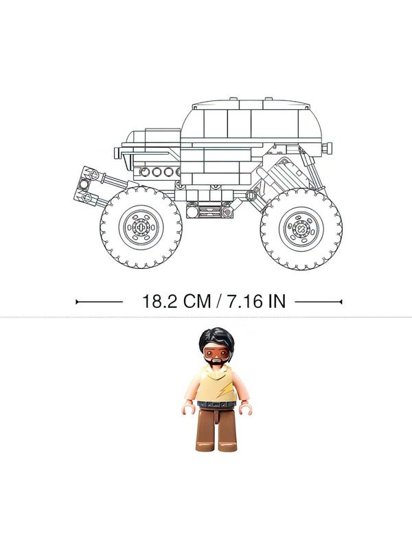 Конструктор Механо «Бигфут», инерция, 252 детали