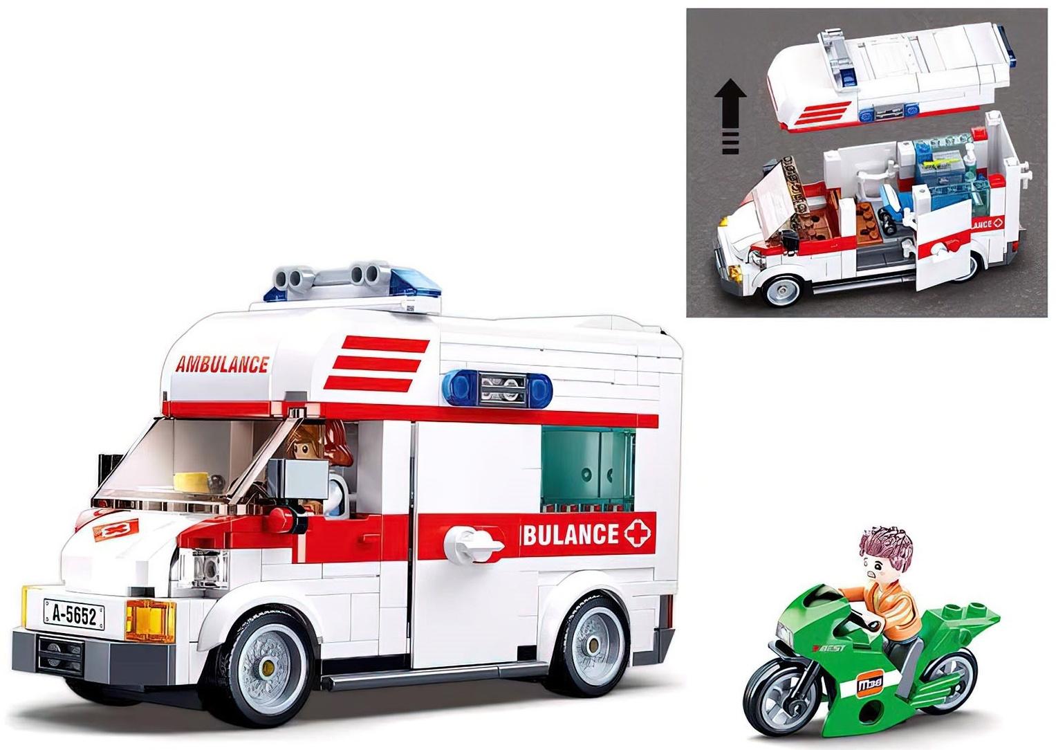Конструктор Город «Скорая помощь», 328 деталей