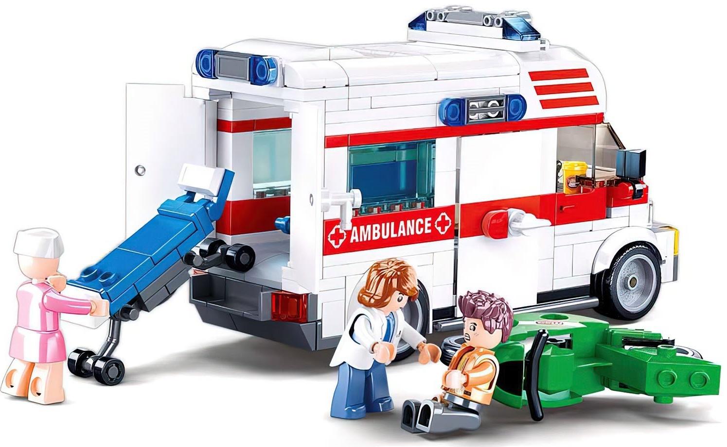 Конструктор Город «Скорая помощь», 328 деталей