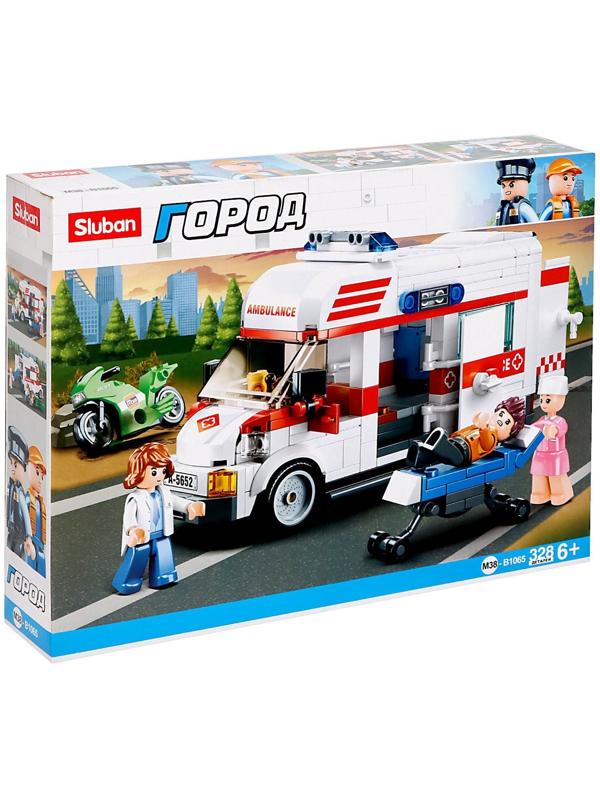 Конструктор Город «Скорая помощь», 328 деталей