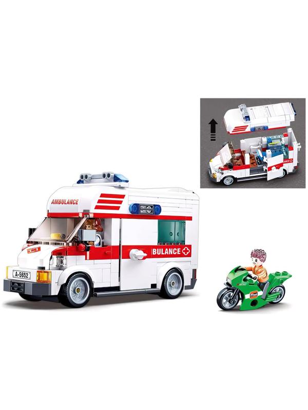 Конструктор Город «Скорая помощь», 328 деталей