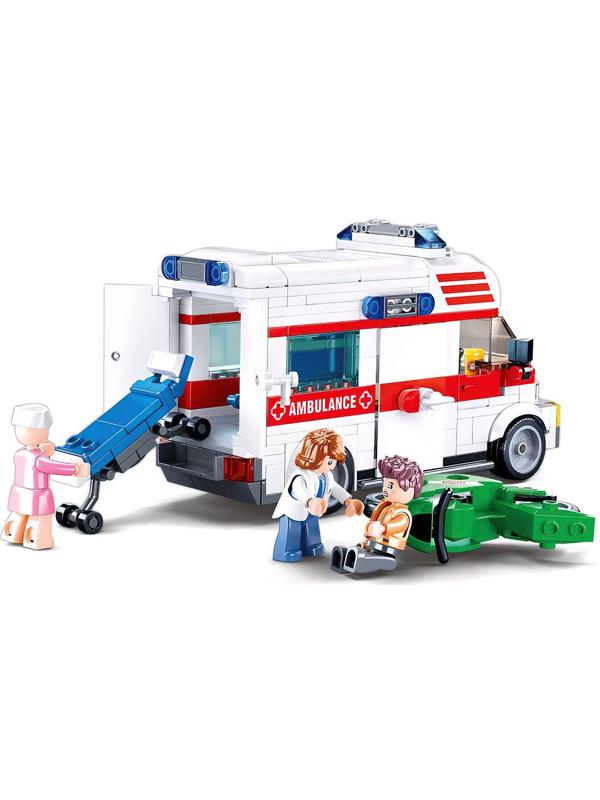 Конструктор Город «Скорая помощь», 328 деталей