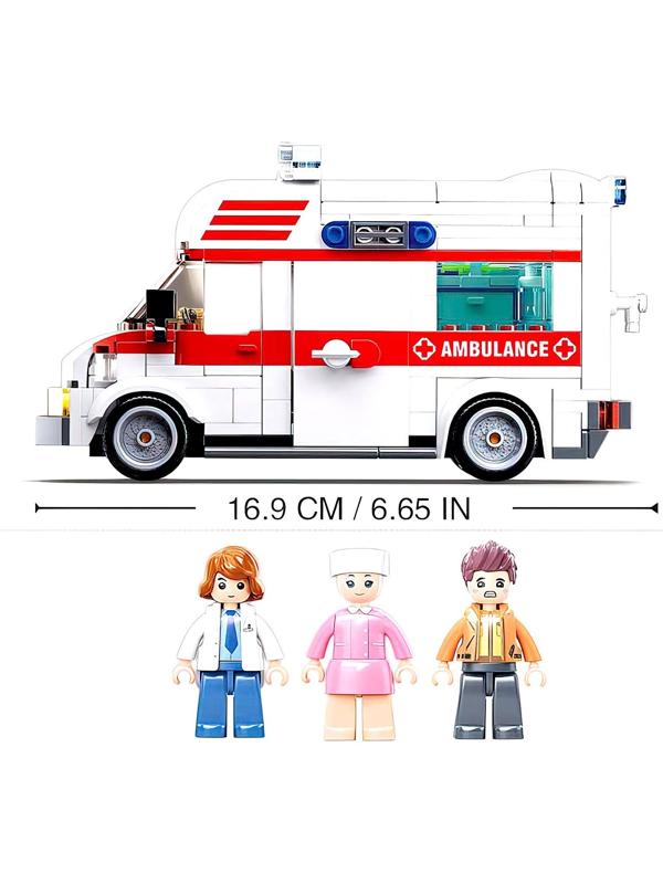 Конструктор Город «Скорая помощь», 328 деталей