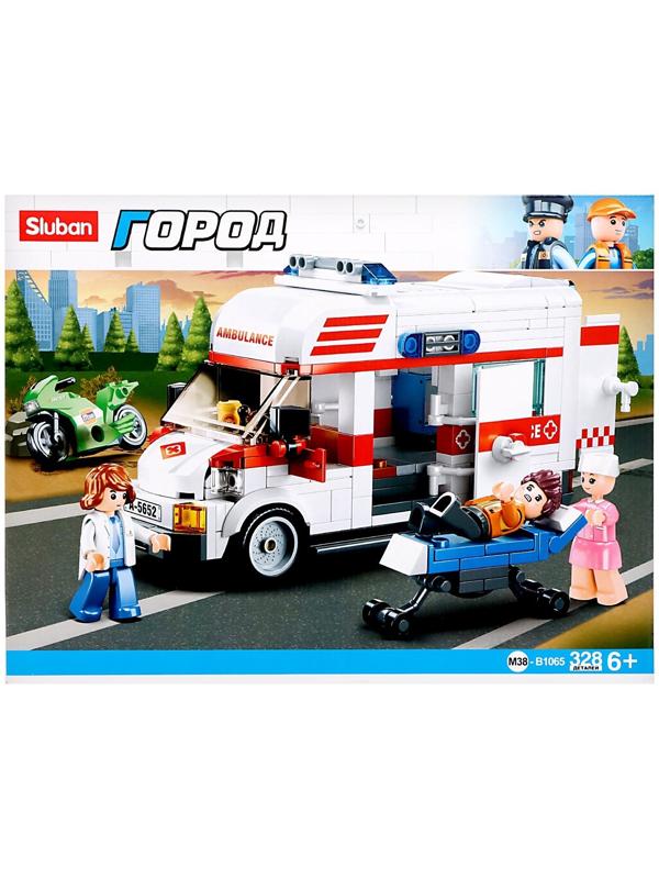 Конструктор Город «Скорая помощь», 328 деталей