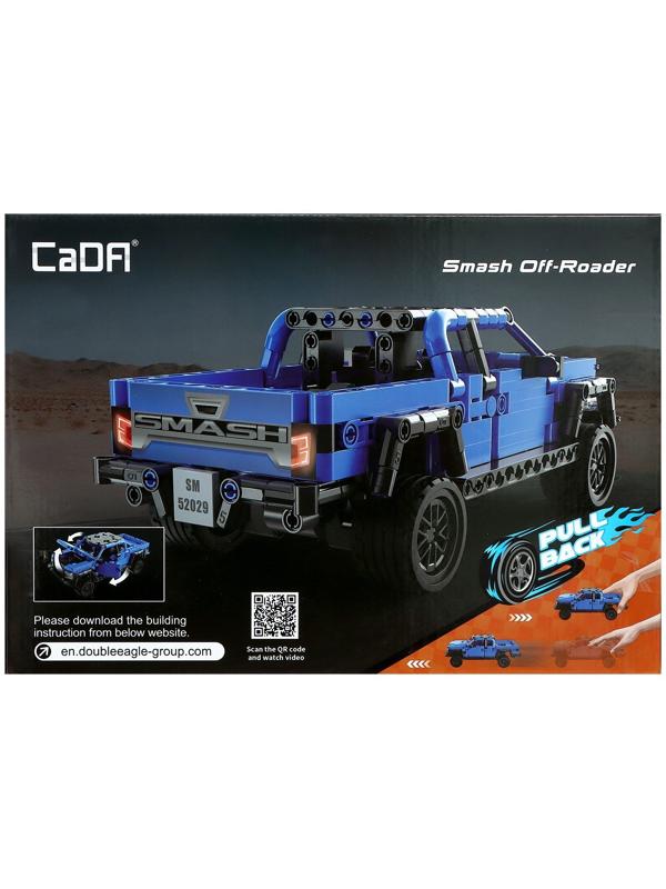 Конструктор инерционный CaDA «Внедорожник Smash Off-Roader» C52029W / 390 деталей