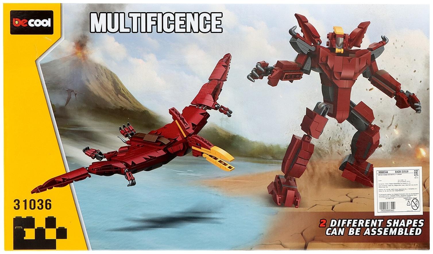 Конструктор Дино «Птеродактиль», 377 деталей