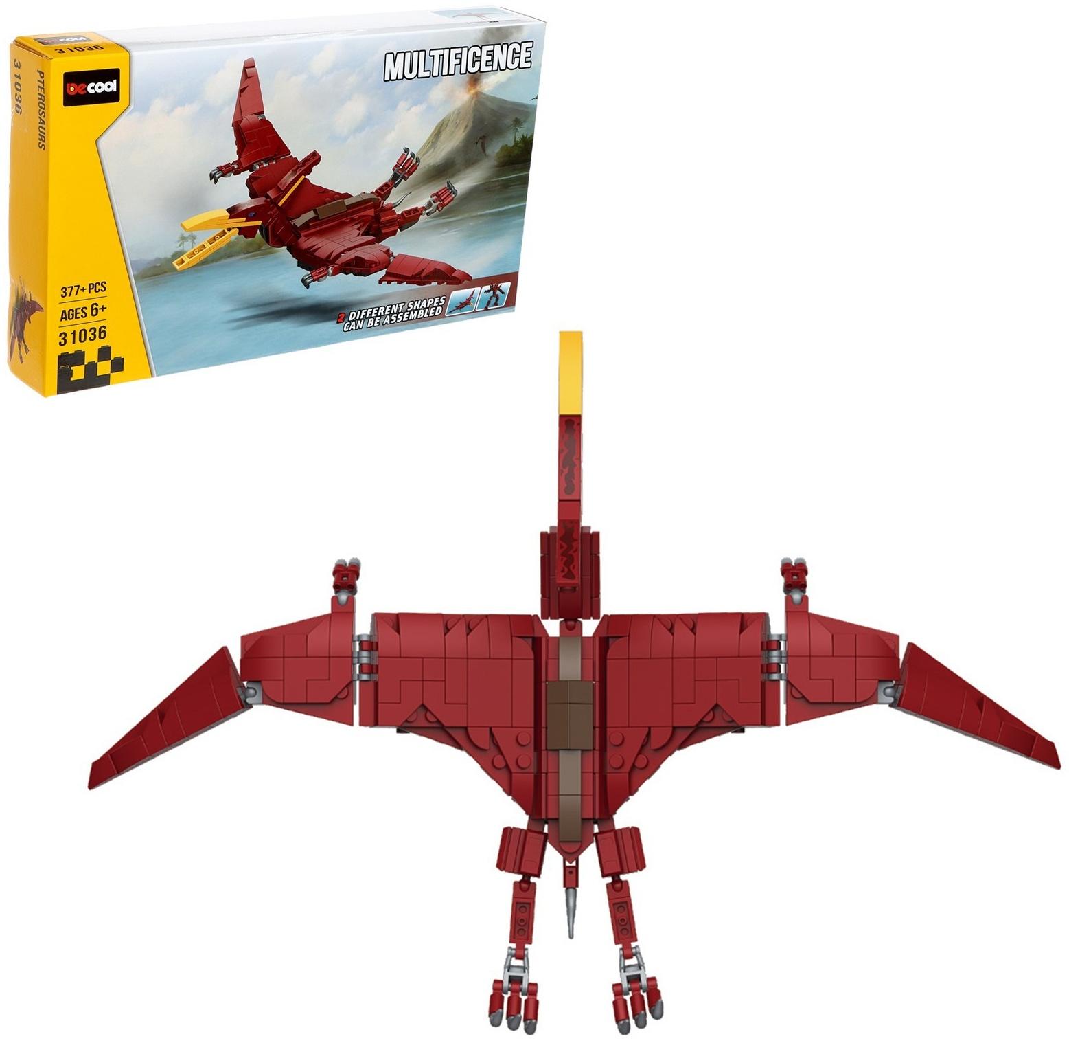 Конструктор Дино «Птеродактиль», 377 деталей