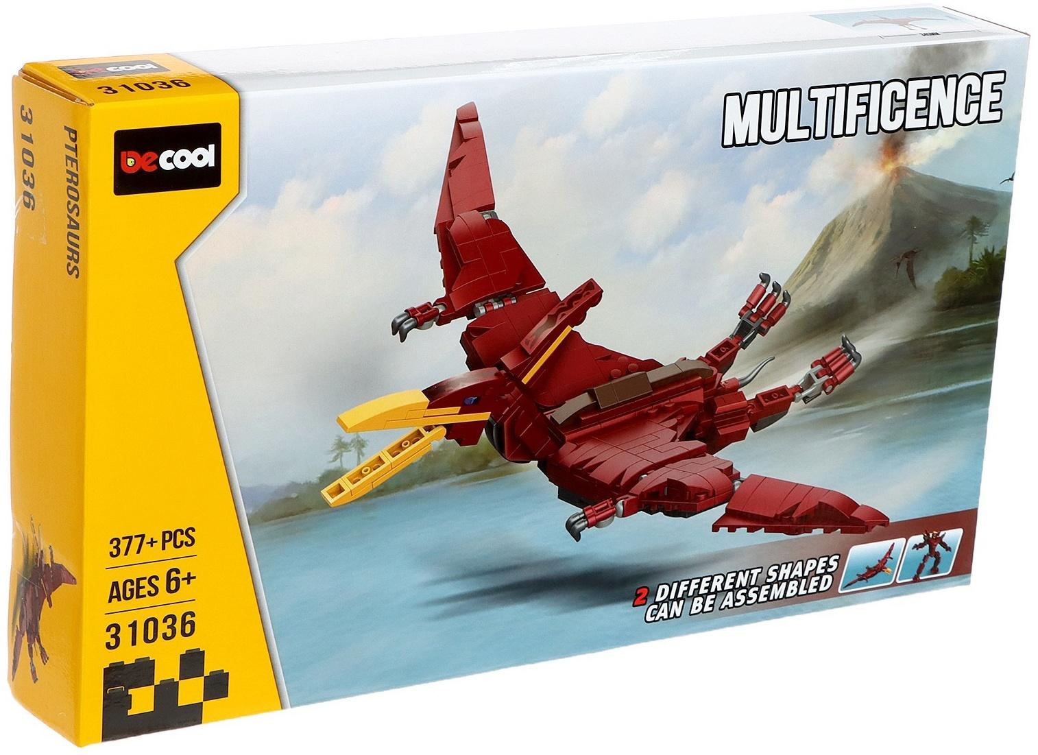 Конструктор Дино «Птеродактиль», 377 деталей