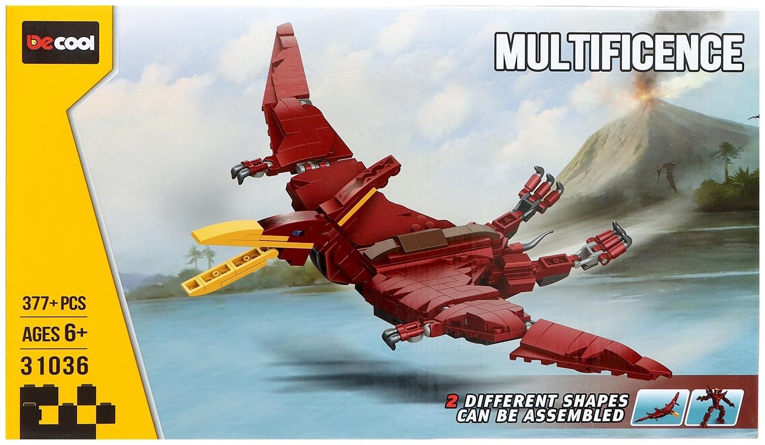 Конструктор Дино «Птеродактиль», 377 деталей