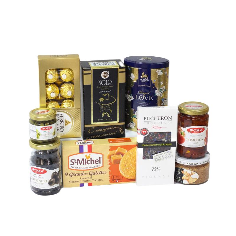 Набор подарочный Азбука праздника Танец вкусов продукт корз