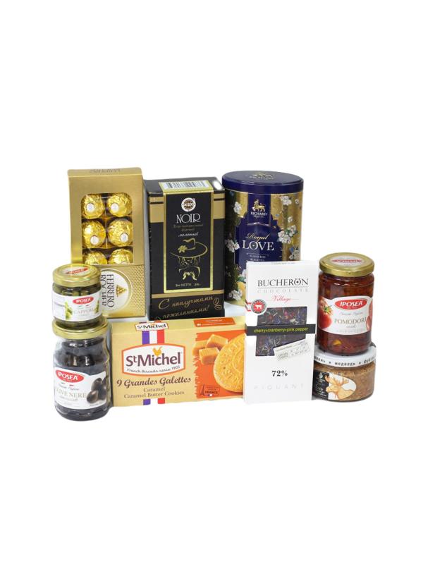 Набор подарочный Азбука праздника Танец вкусов продукт корз