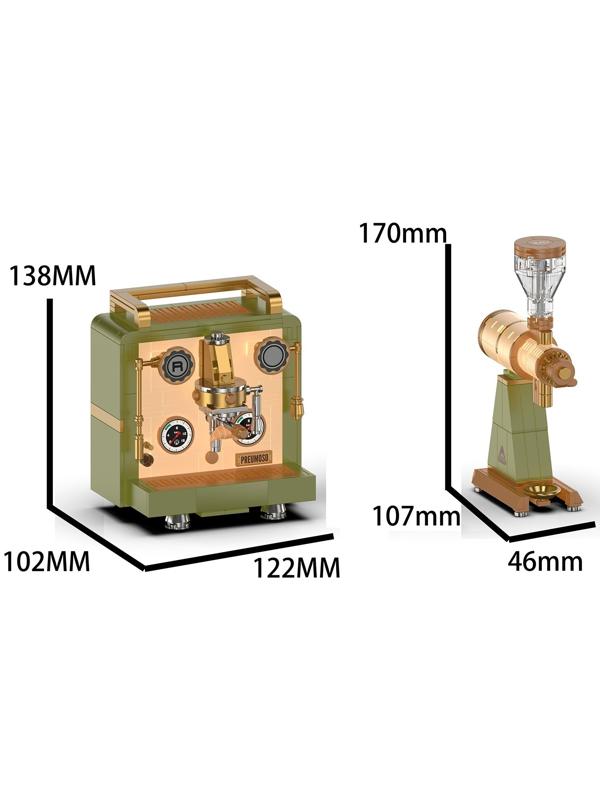 Конструктор Техника «Кофе машина», 466 деталей