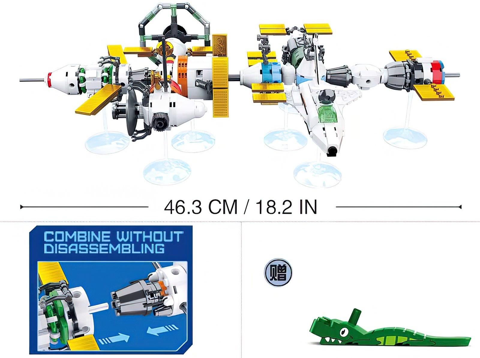 Конструктор Космос «Международная космическая станция», 512 деталей
