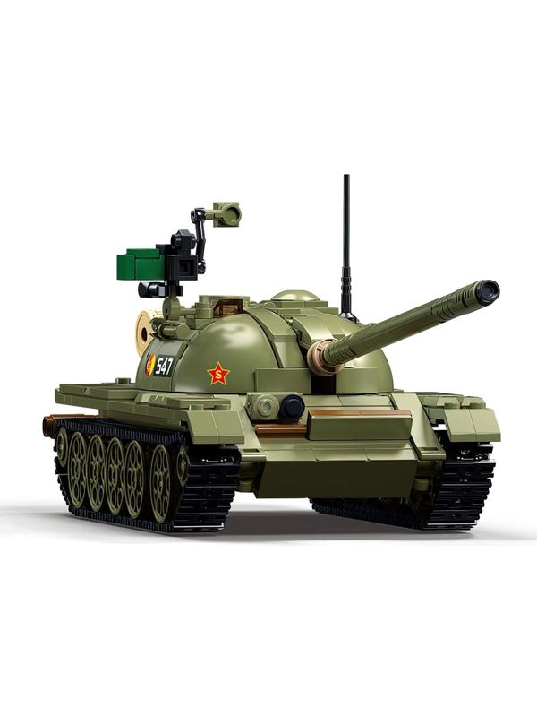 Конструктор Модельки «Танк Т-54С», 1:35, 604 детали