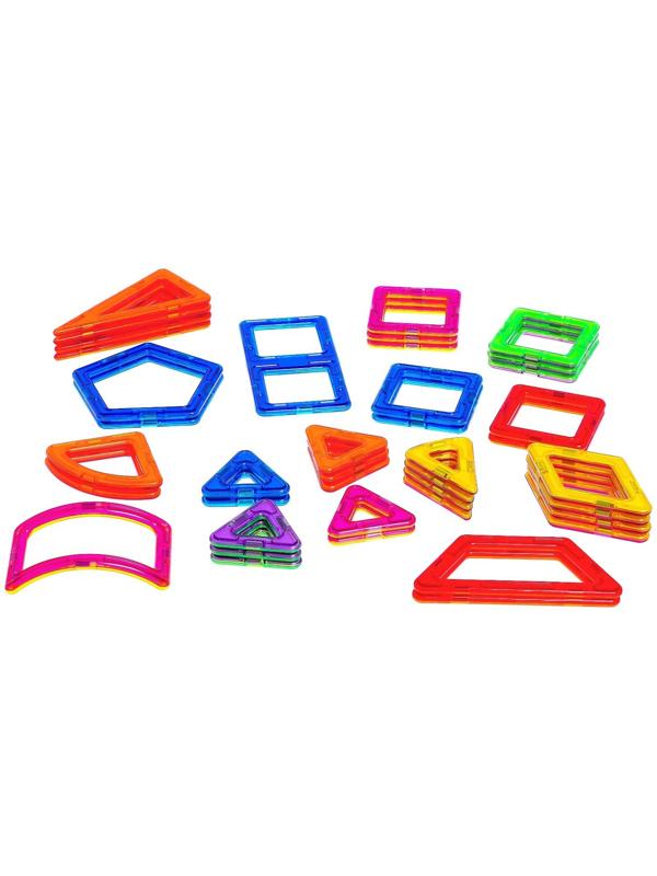 Конструктор магнитный «Цветные магниты», 40 деталей