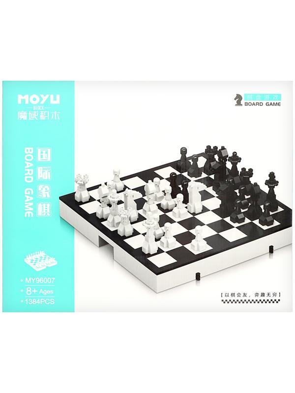 Конструктор Шахматы «Королевский гамбит», 1384 детали