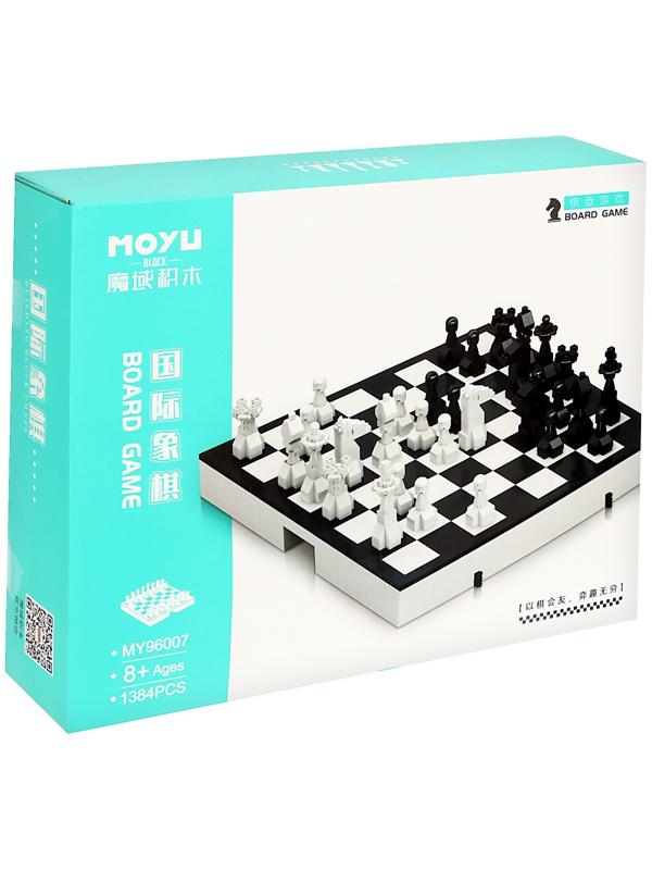 Конструктор Шахматы «Королевский гамбит», 1384 детали