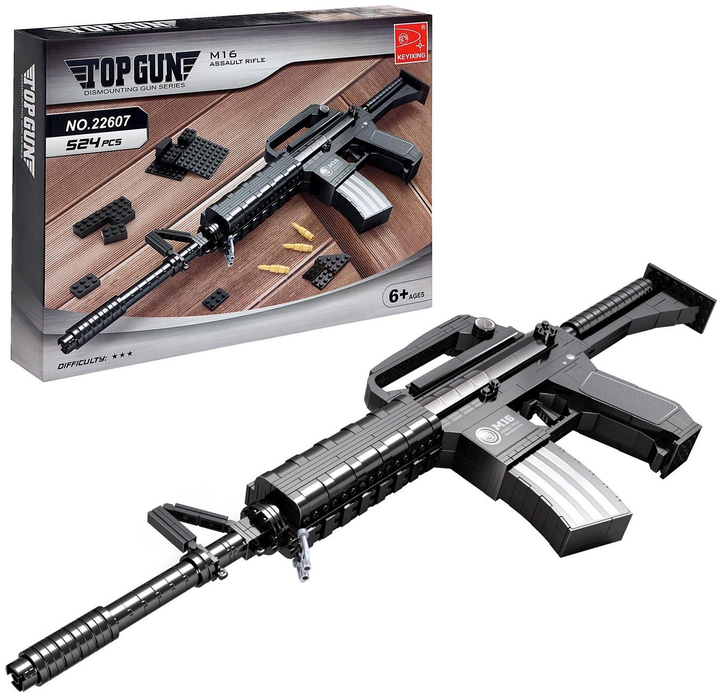 Конструктор Оружие «М16», 524 детали
