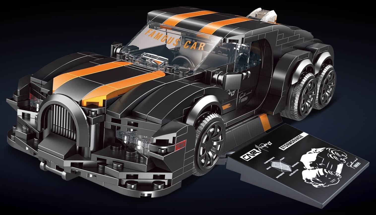 Конструктор Гонка «Песчаная буря», 542 детали