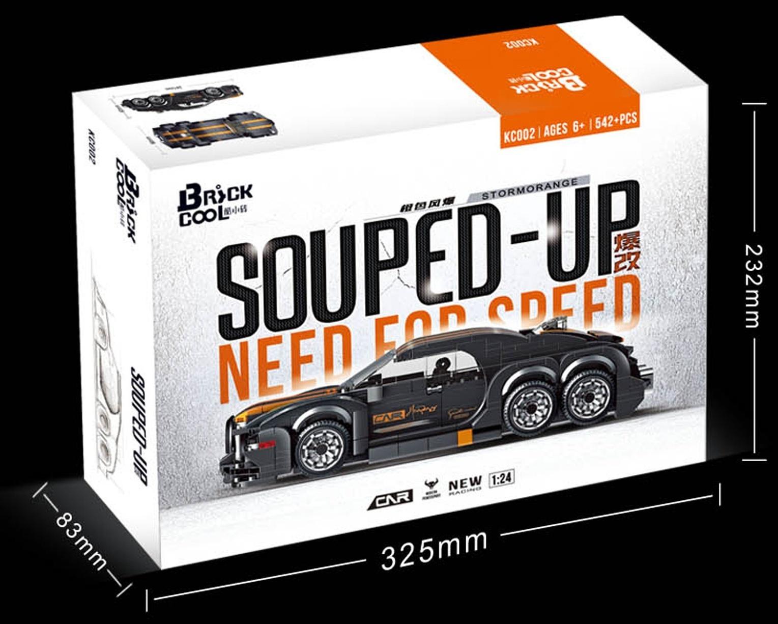 Конструктор Гонка «Песчаная буря», 542 детали