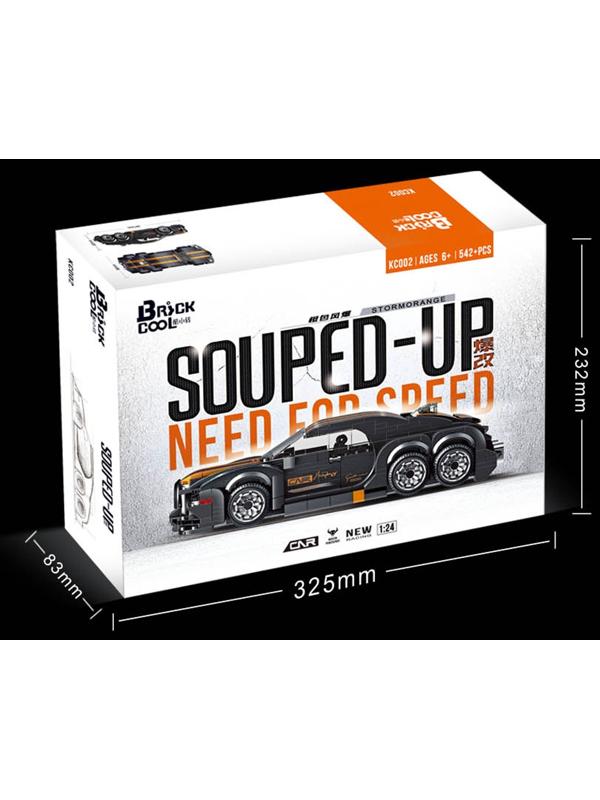 Конструктор Гонка «Песчаная буря», 542 детали