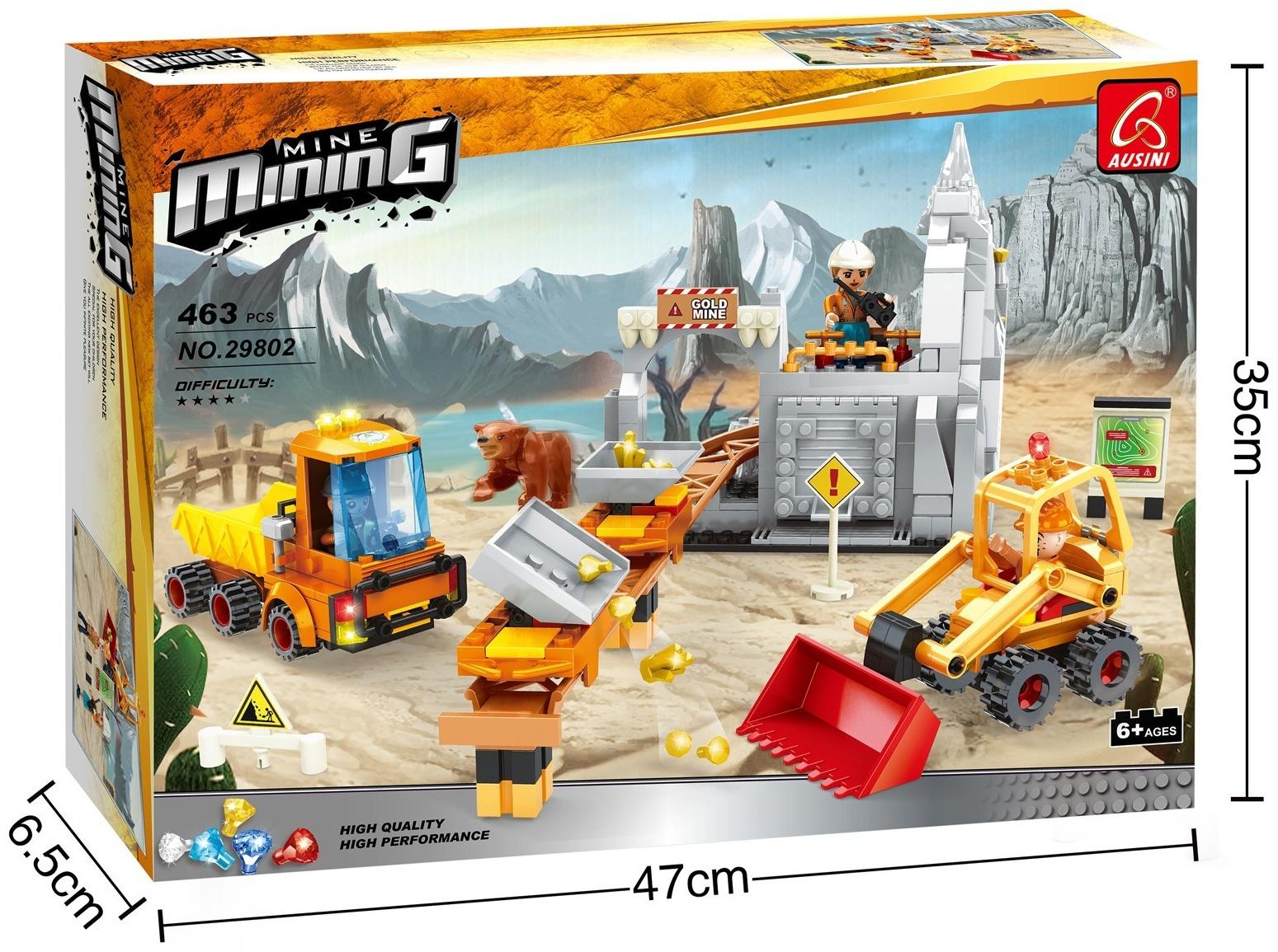 Конструктор Кладоискатели «Золотой прииск», 463 детали