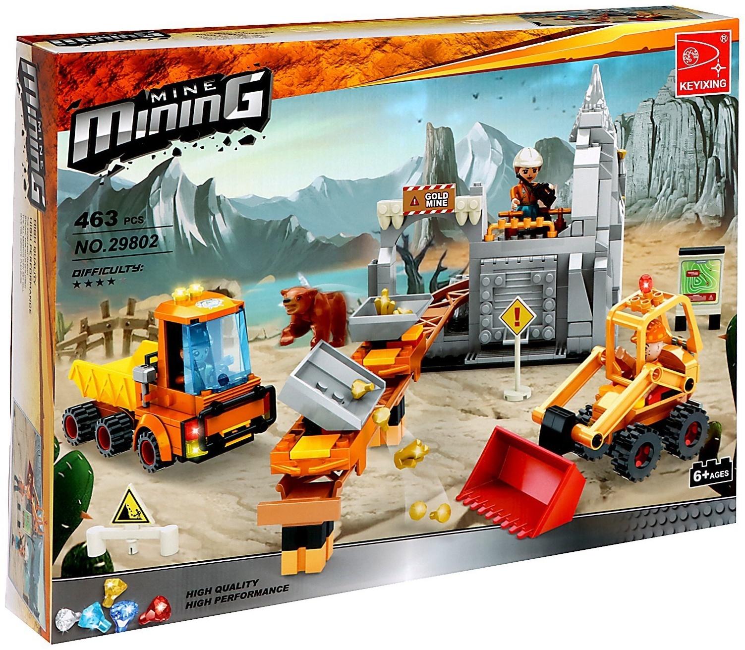 Конструктор Кладоискатели «Золотой прииск», 463 детали