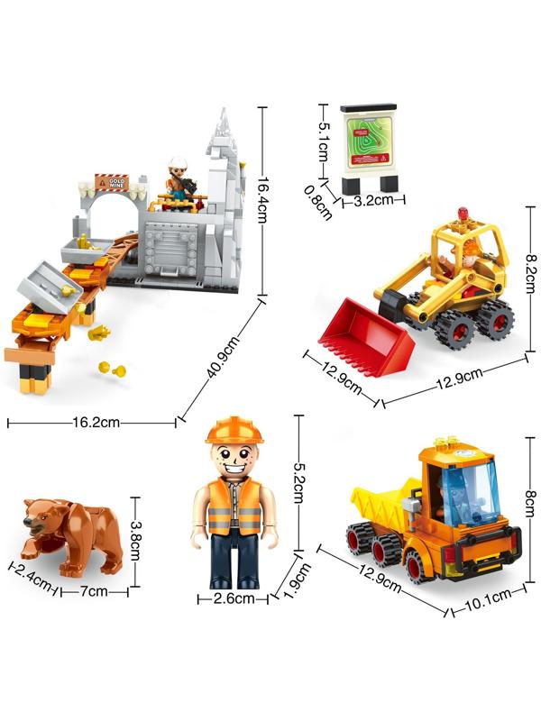 Конструктор Кладоискатели «Золотой прииск», 463 детали