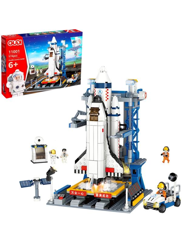 Конструктор Космос «Пусковая установка», подвижные элементы, 574 детали