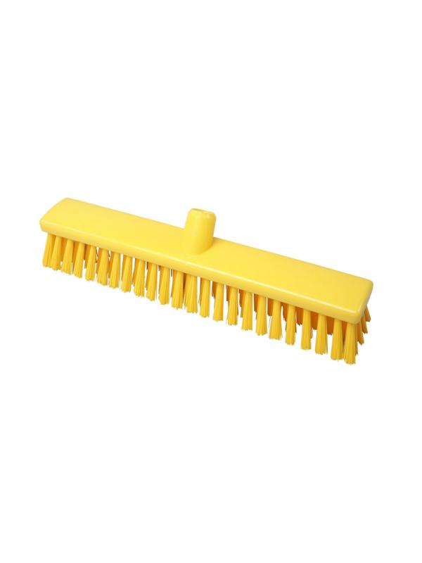 Щетка для пола FBK средней жесткости 400х60 мм желтая 25155-4