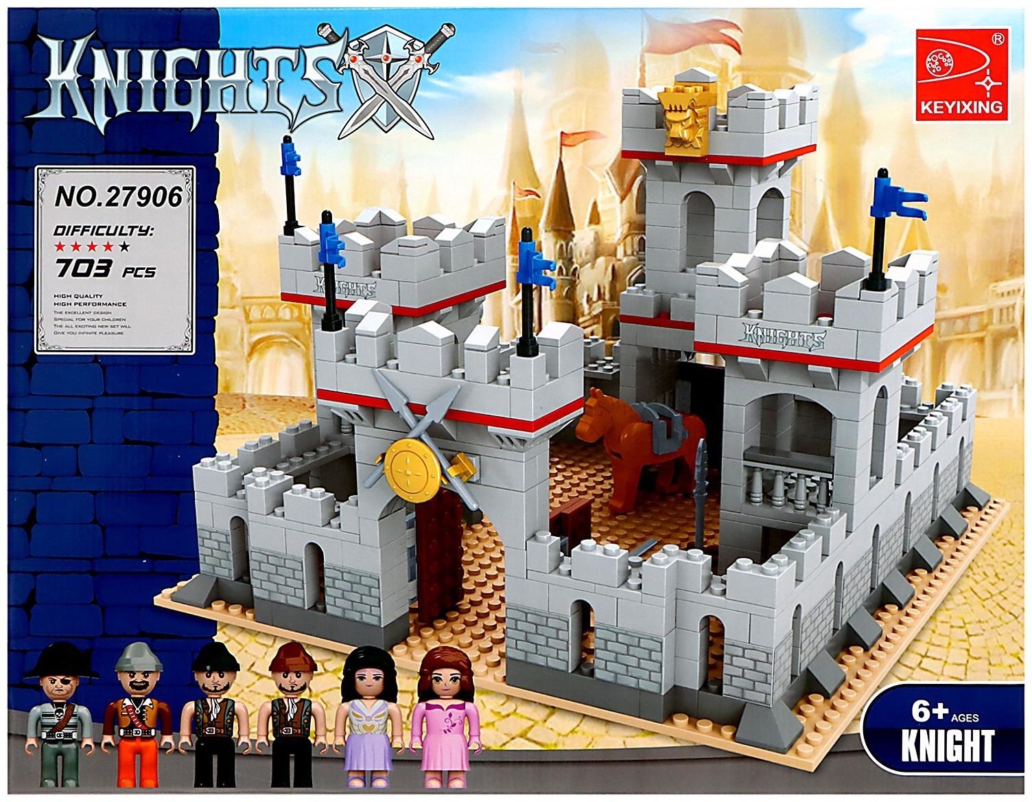 Конструктор Рыцари «Серая Башня», 703 детали