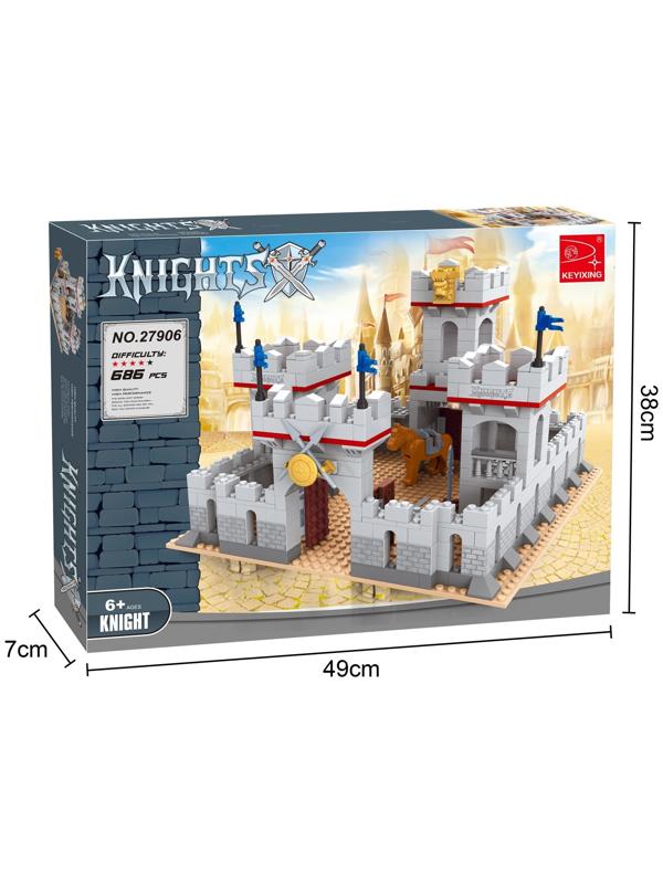 Конструктор Рыцари «Серая Башня», 703 детали