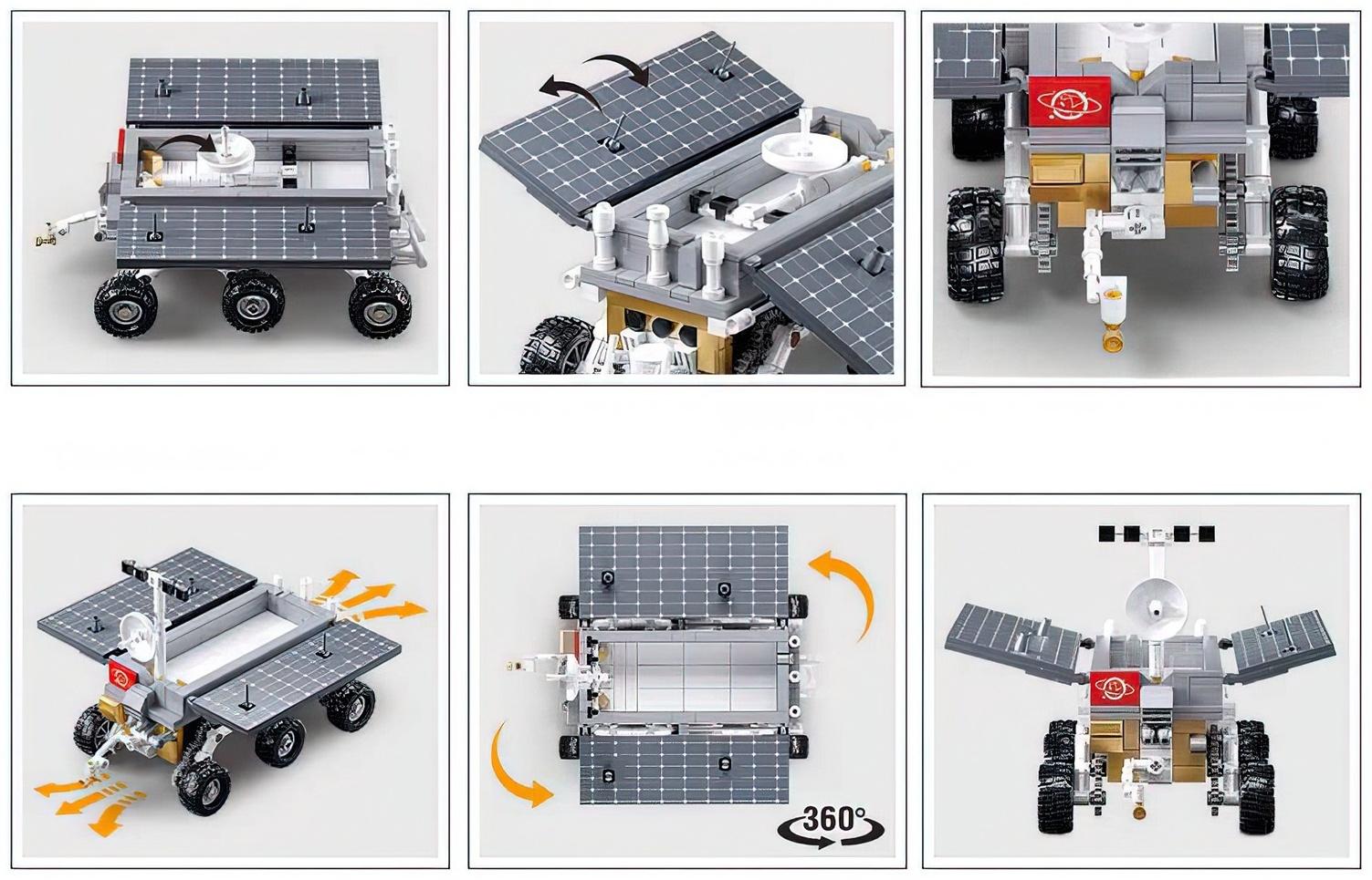Конструктор Механо «Луноход», радиоуправление, 372 детали
