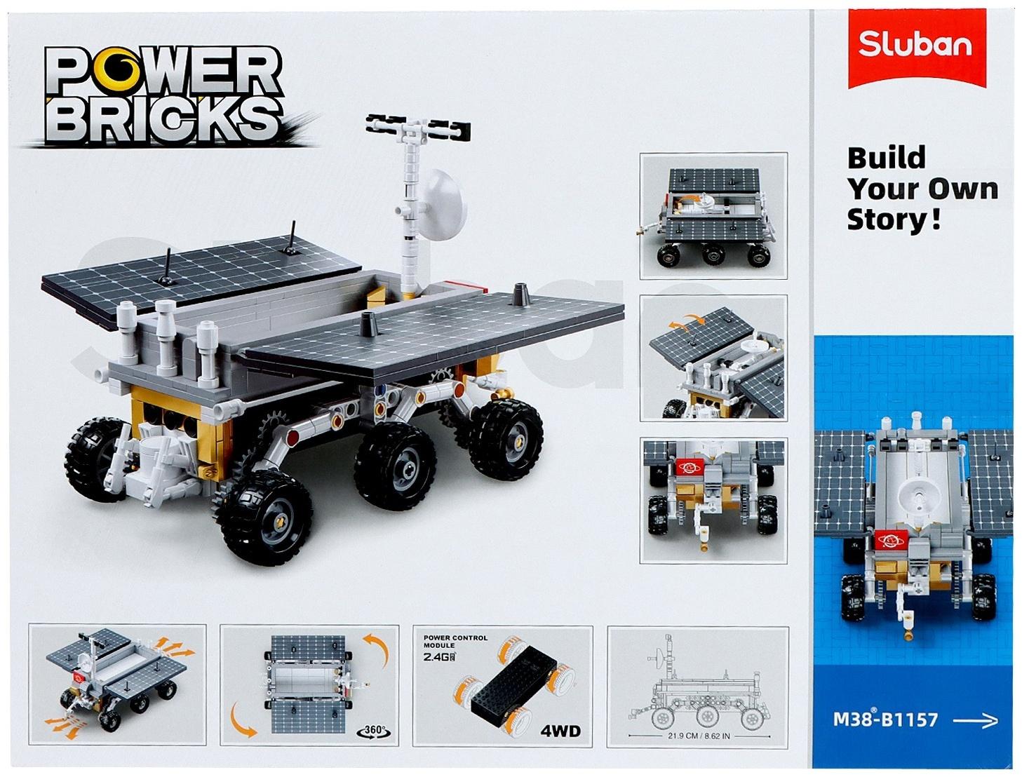 Конструктор Механо «Луноход», радиоуправление, 372 детали