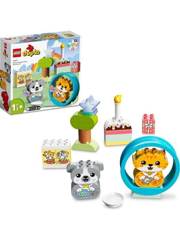 Конструктор «Мой первый щенок и котёнок и их звуки»