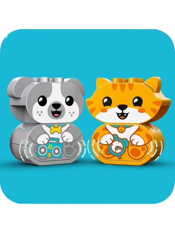 Конструктор «Мой первый щенок и котёнок и их звуки»